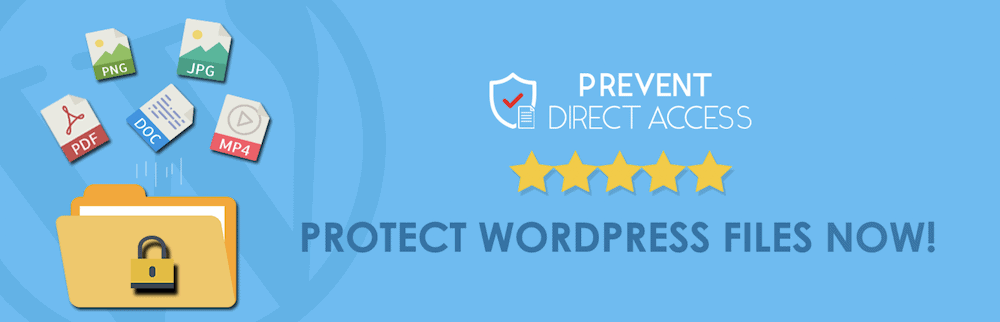 The Prevent Direct Access – Protect WordPress Files plugin.